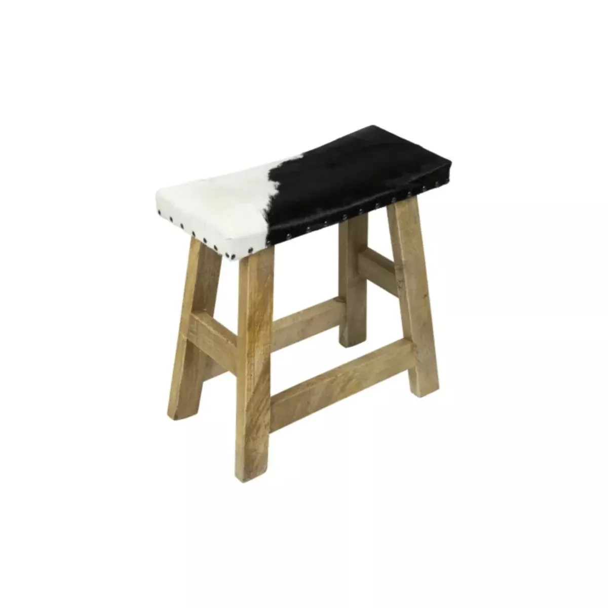 Banquette en peau de vache