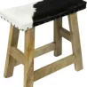 Banquette en peau de vache