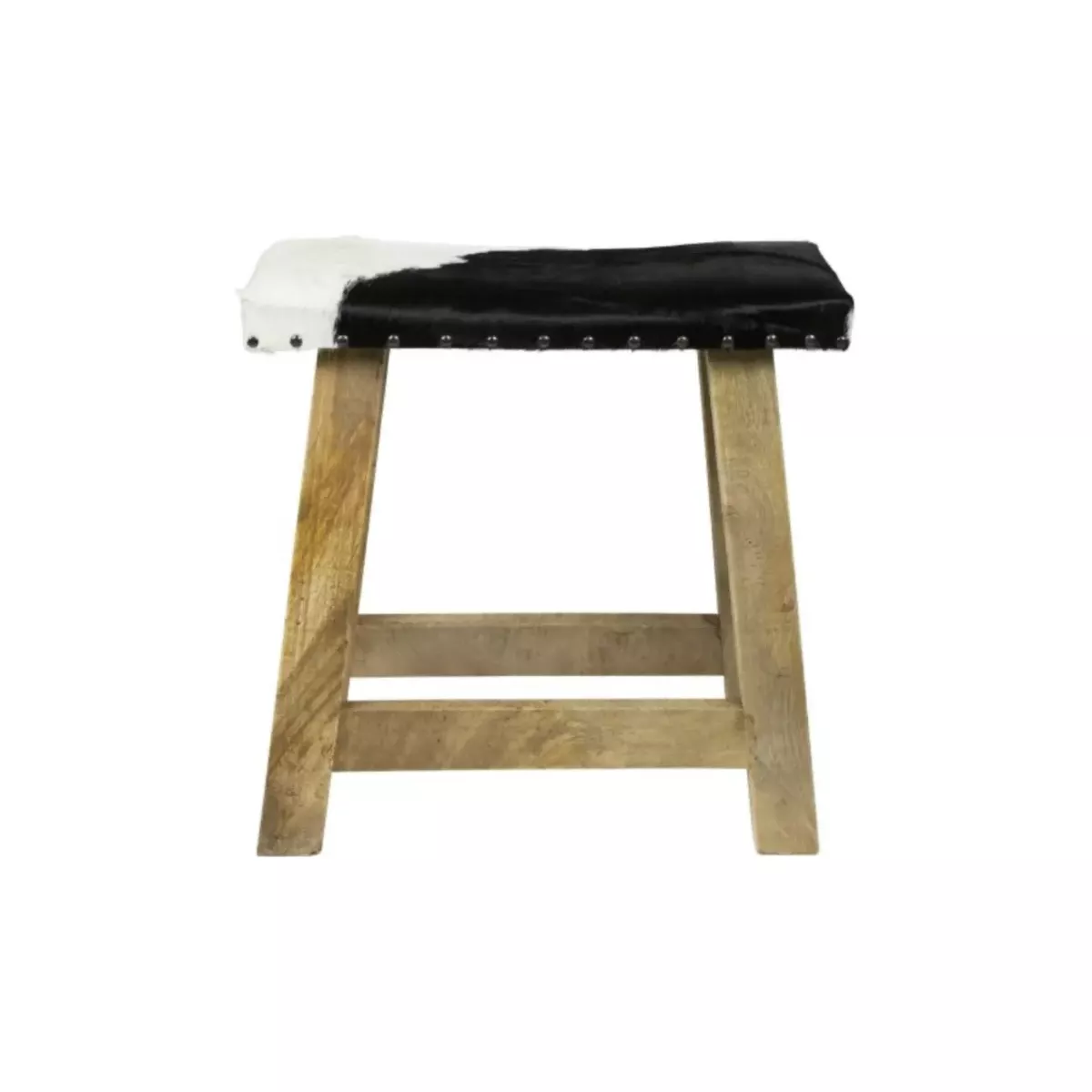 Banquette en peau de vache