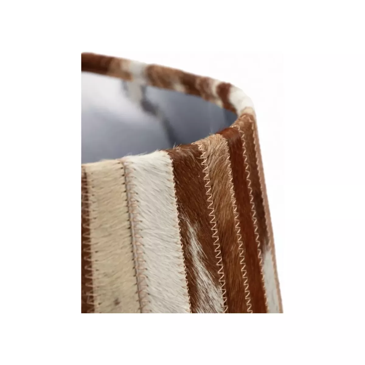 ABAT JOUR PEAU DE VACHE PATCHWORK
