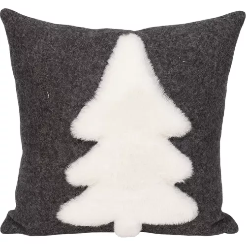 COUSSIN SAPIN EN FEUTRE DE LAINE