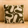 COUSSIN GRANNA KAKI/BLANC 50/50