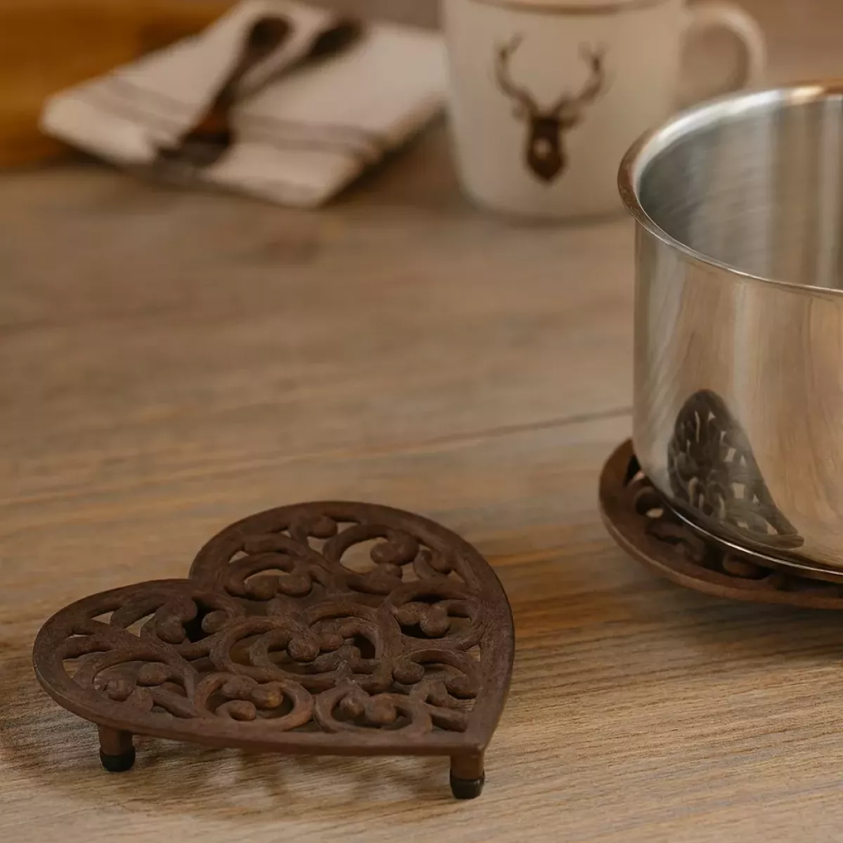 DESSOUS DE PLAT COEUR