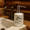 DISTRIBUTEUR DE SAVON MOTIF MONTAGNE