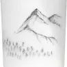 POT DE SALLE DE BAIN MOTIF MONTAGNE