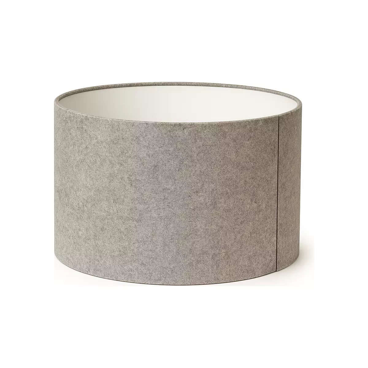 ABAT JOUR FEUTRE DE LAINE NEUTRE 40 CM