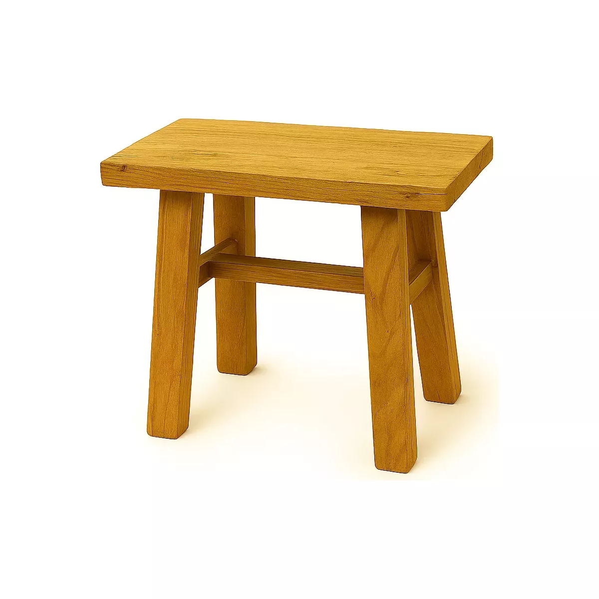 PETIT BANC EN VIEUX TECK 30X30