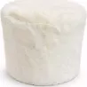 POUF FAUSSE FOURRURE BLANCHE