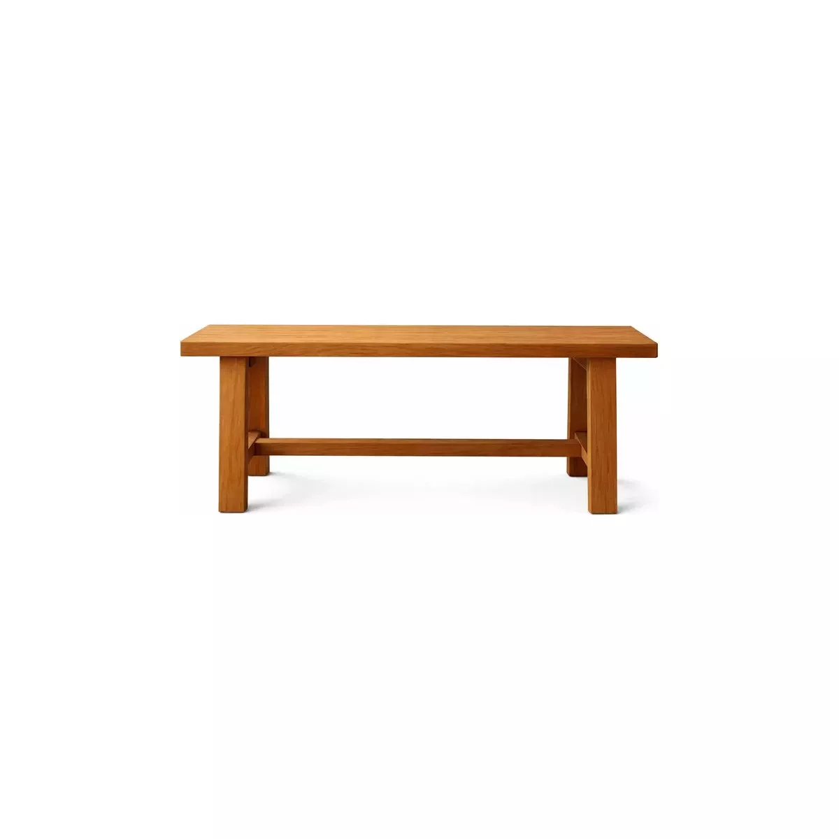 BANC EN VIEUX TECK 80X47 CM