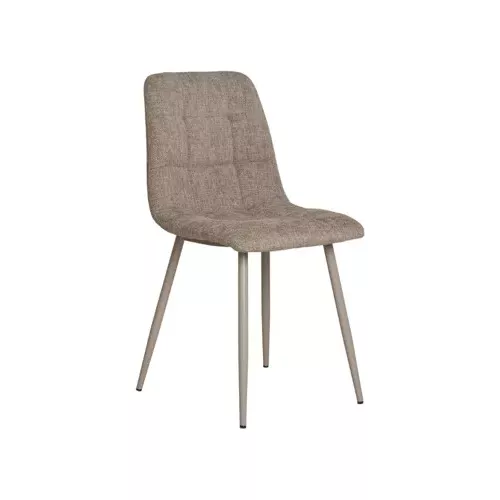 CHAISE TISSU TAUPE