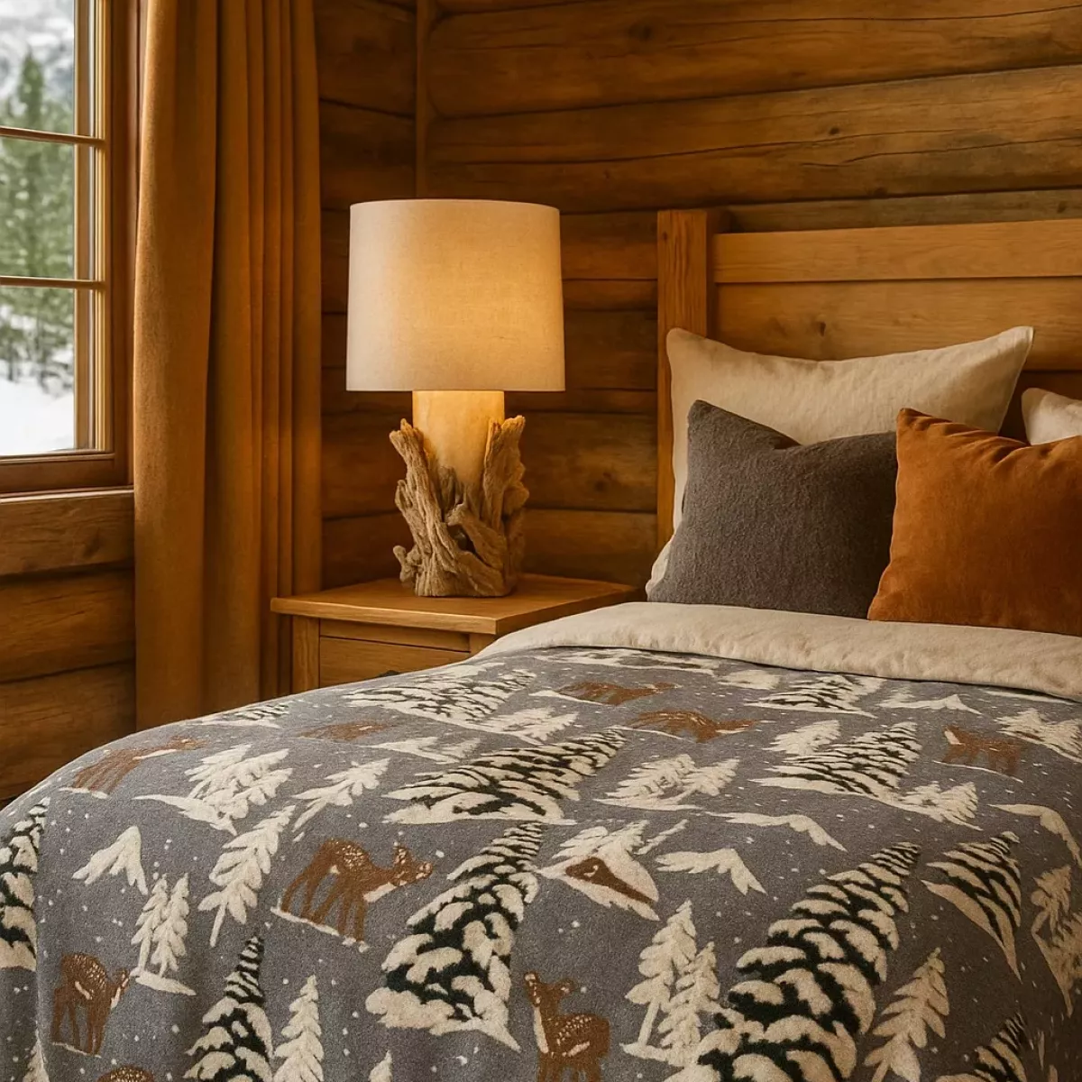 PLAID FORESTA 145X200 CM