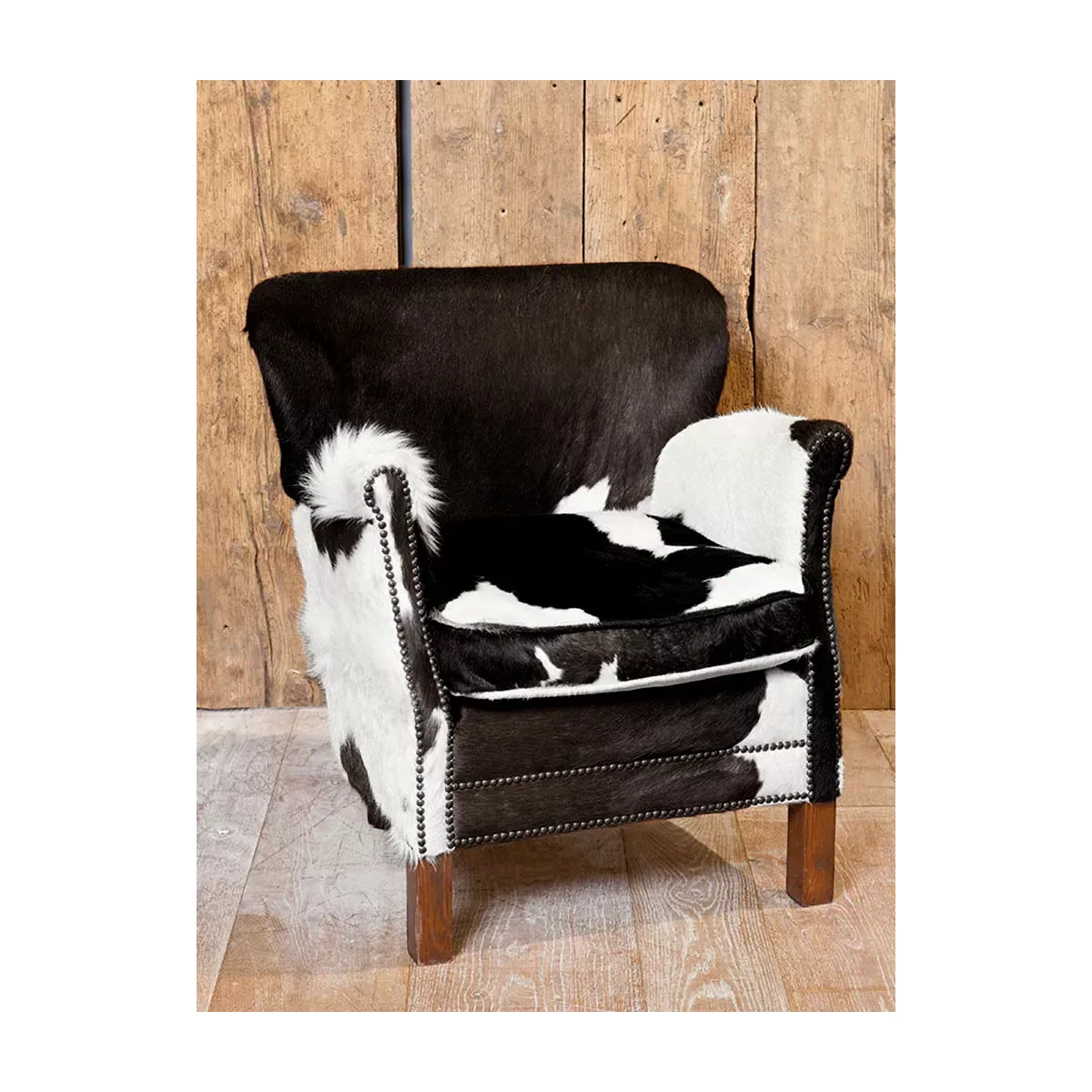 FAUTEUIL PEAU DE VACHE