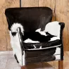 FAUTEUIL PEAU DE VACHE