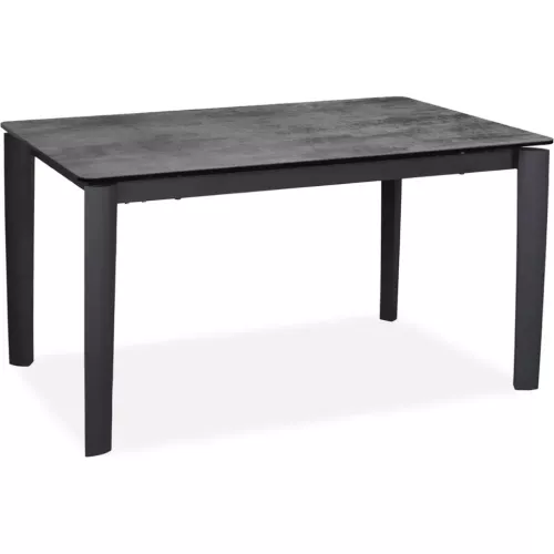 TABLE REPAS CERAMIQUE AVEC ALLONGE 140x90 CM