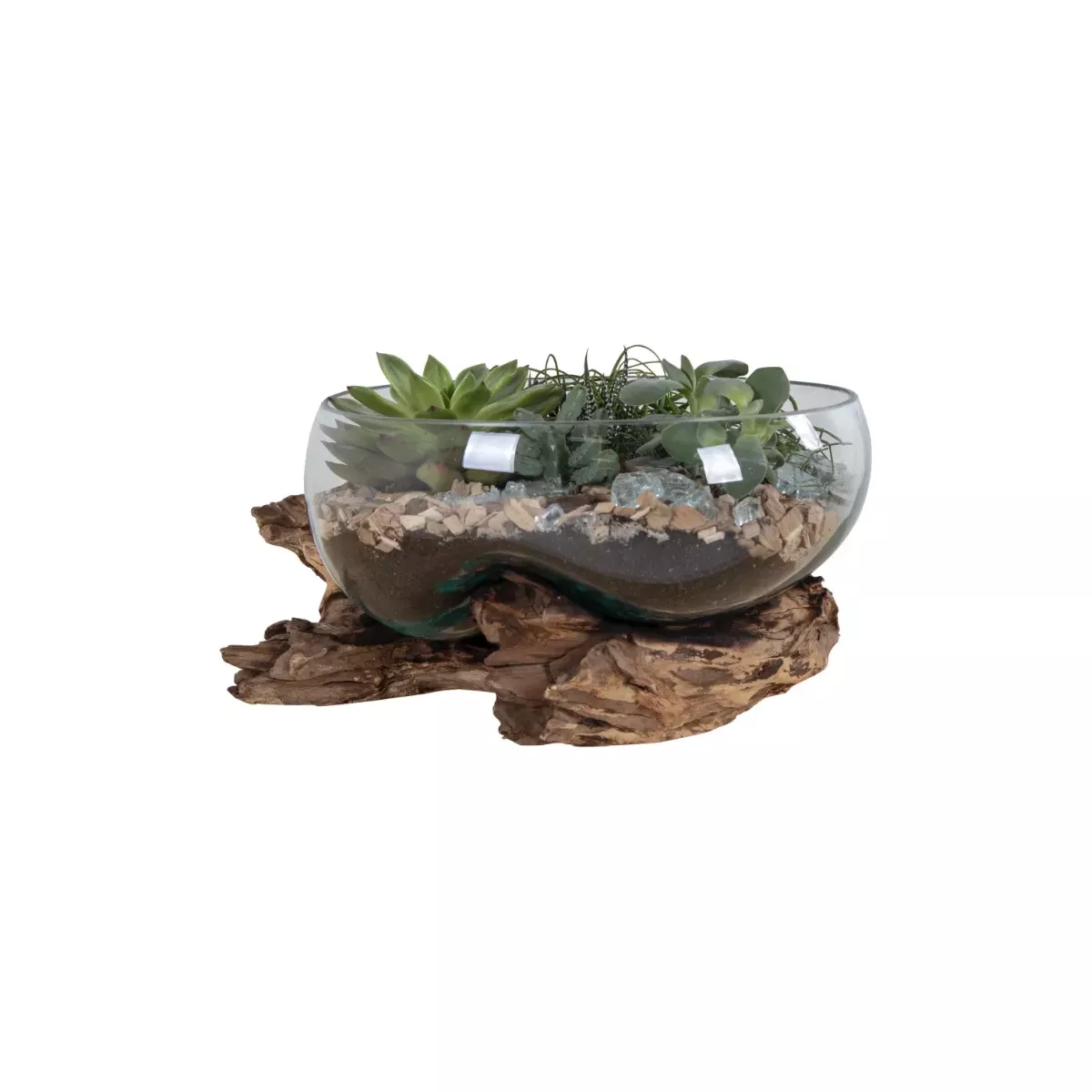 VASE AVEC BOIS FLOTTE