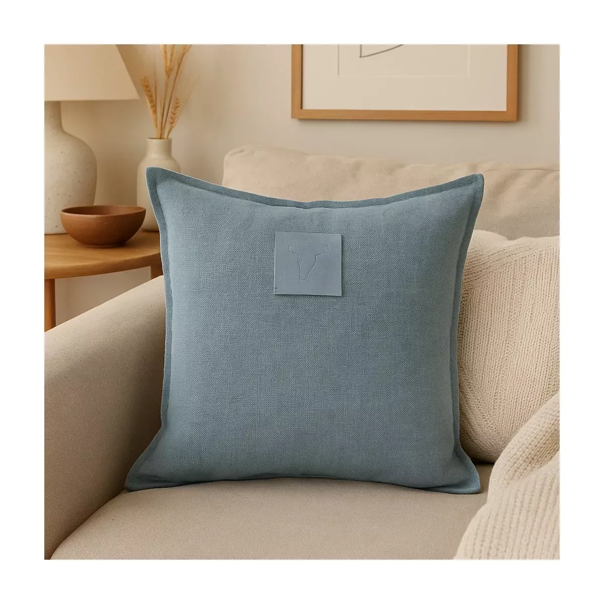 COUSSIN LIN BLEU GLACIER