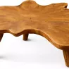 TABLE BASSE EN TECK 30X80 CM