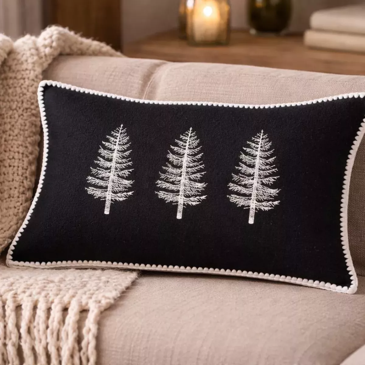 COUSSIN RECTANGLE SAPIN