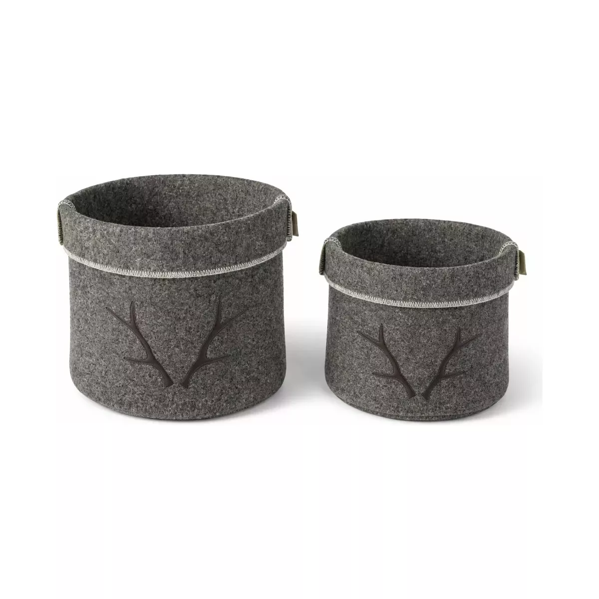 CORBEILLES TETE DE CERF TAUPE