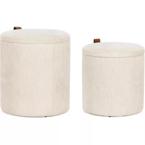 POUF COFFRE KATIA NATUREL