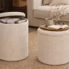 POUF COFFRE KATIA NATUREL
